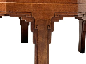 Art Deco Amsterdamse School Coffee Table or Cabinet by Napoleon Le Grand, 1920s